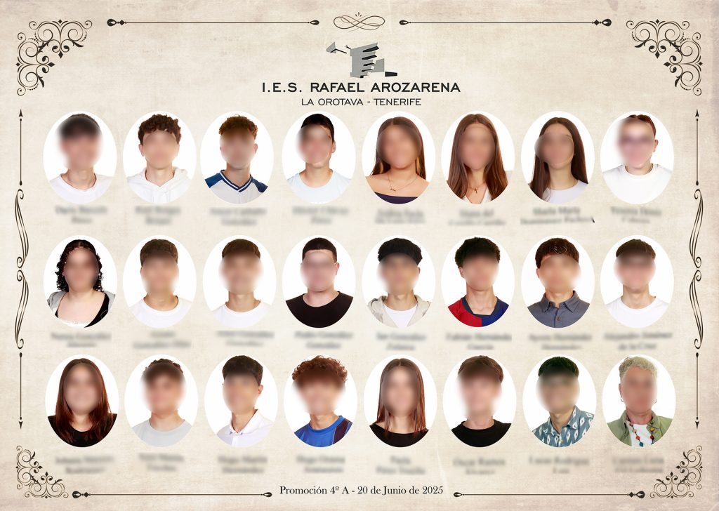 Diseno de Orla graduacion de instituto Daniel Hubscher 2025 B